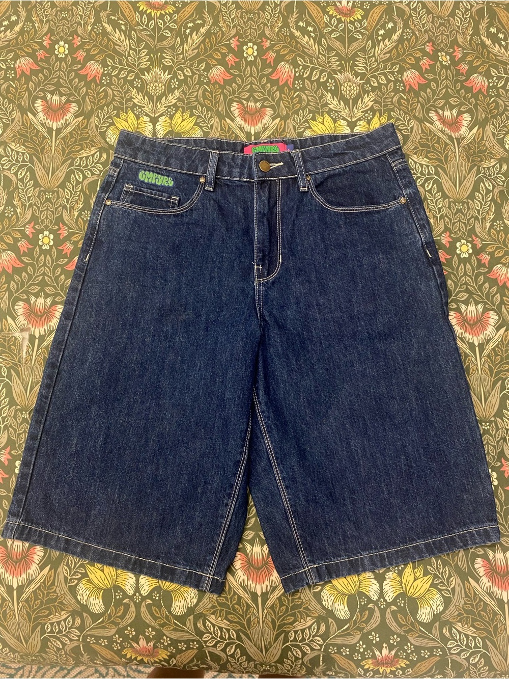 Empyre Sydney Dark Blue Denim Jean Shorts